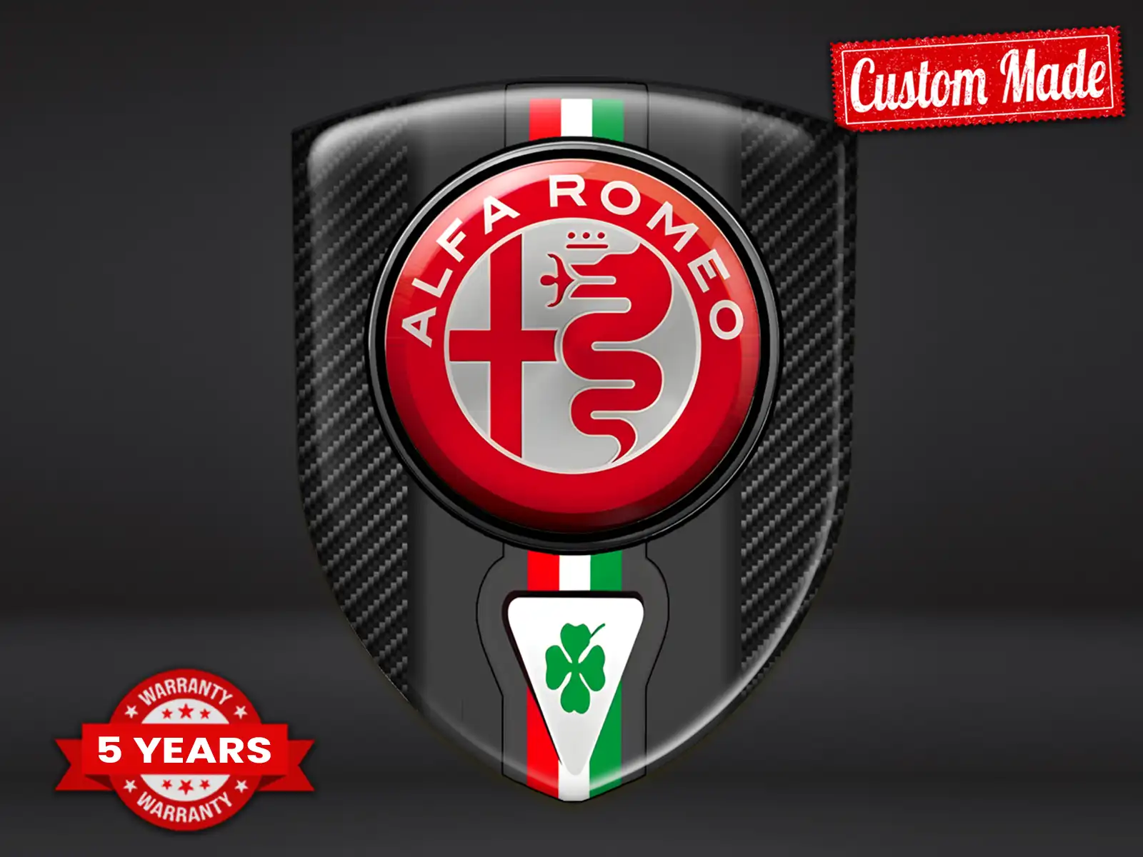 Alfa Romeo Pegatinas Logo Impresas Limitadas Premium Profesional